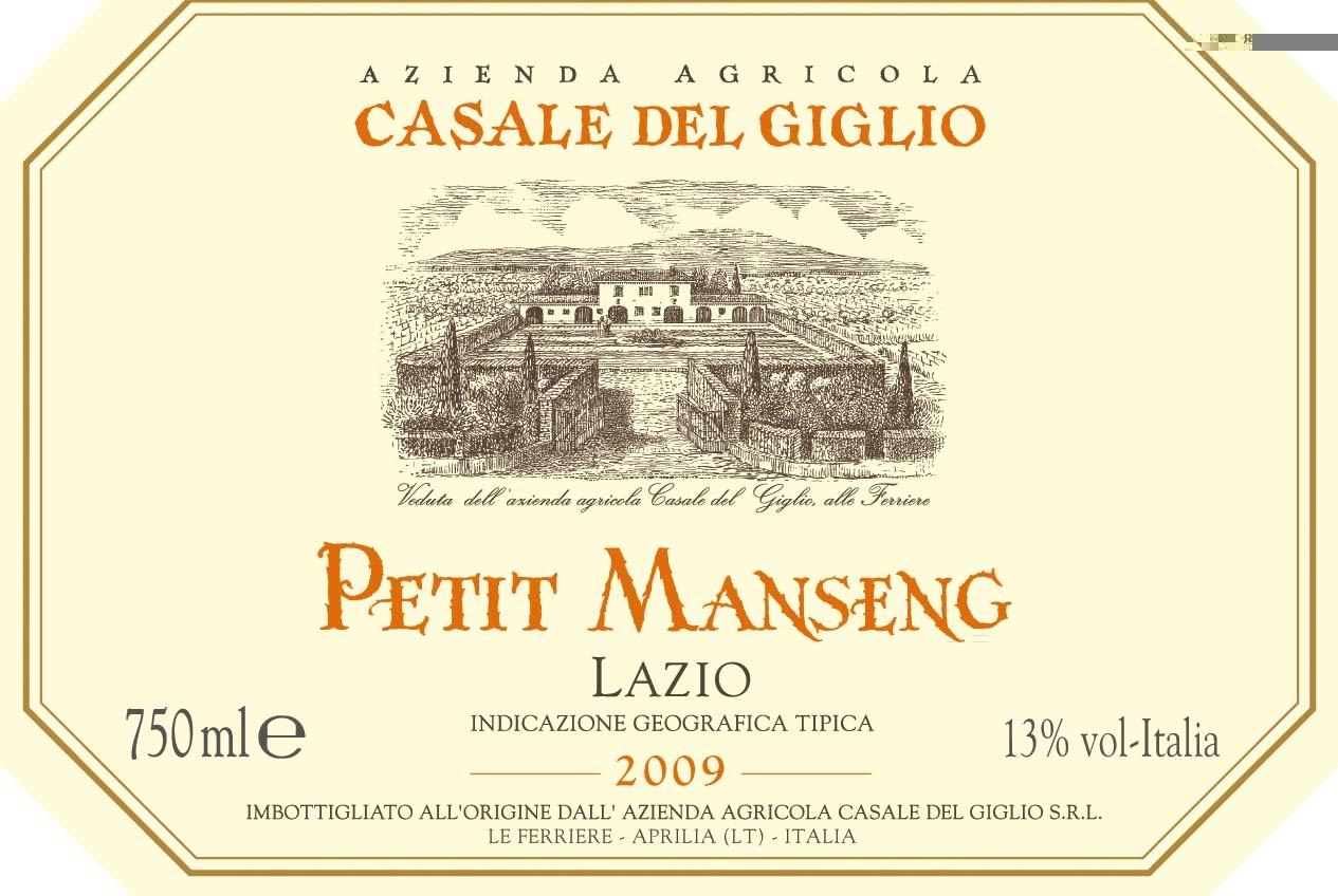 Petit Manseng Lazio Dry White Wine