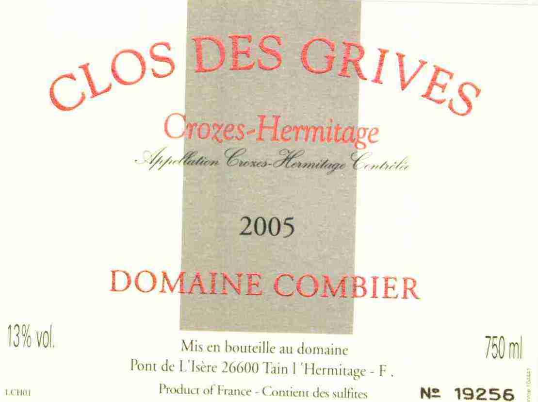 Clos Des Grives