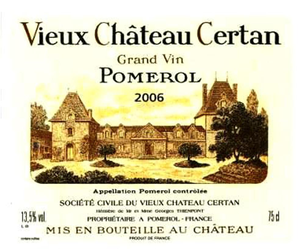 Vieux Château Certan Grand Vin