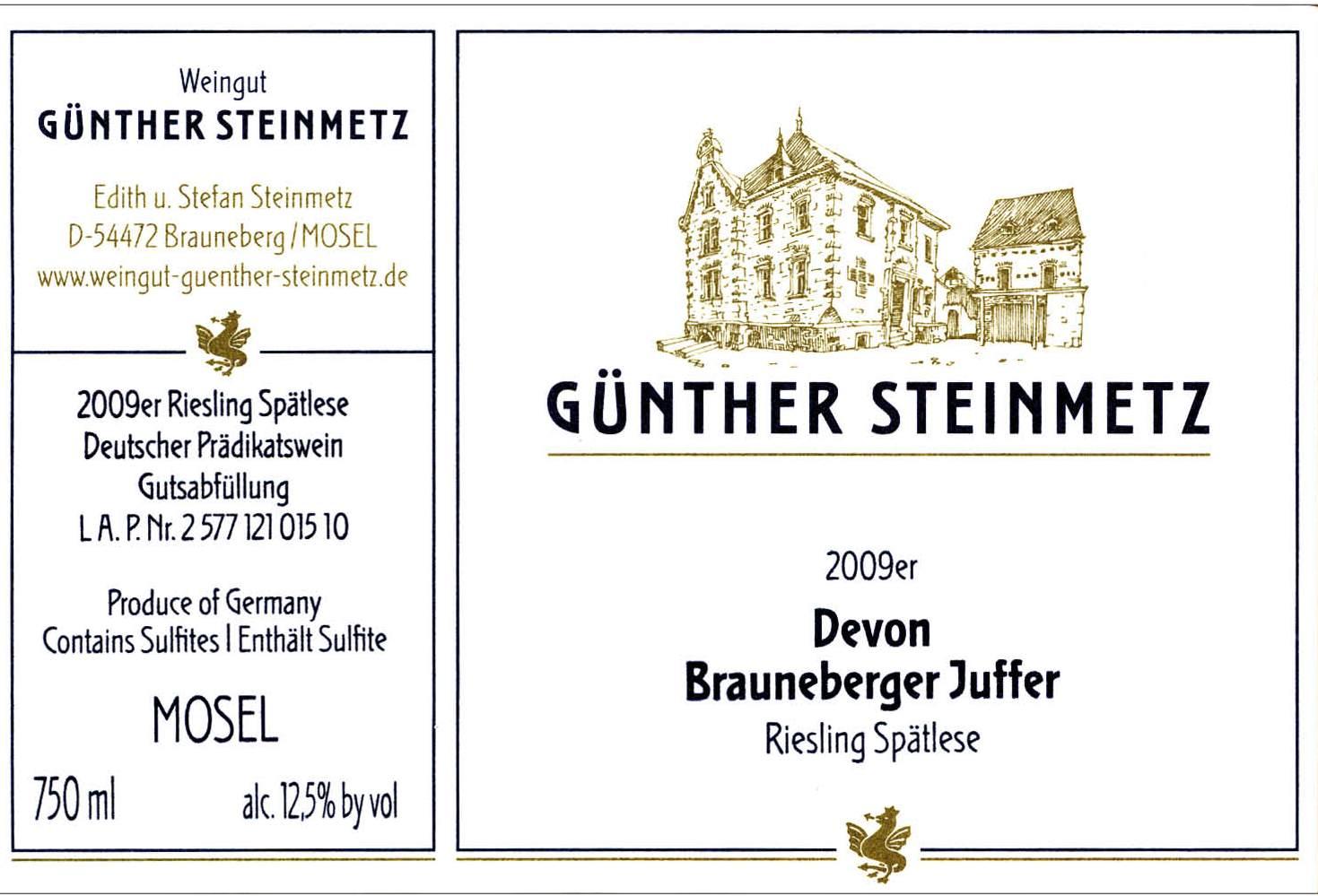 Devon Brauneberger Juffer Spatlese