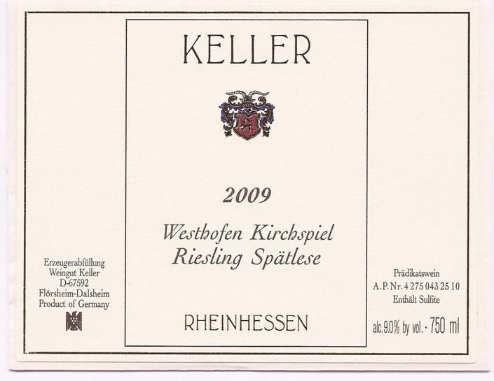 Westhofen Kirchspiel Riesling Spätlese