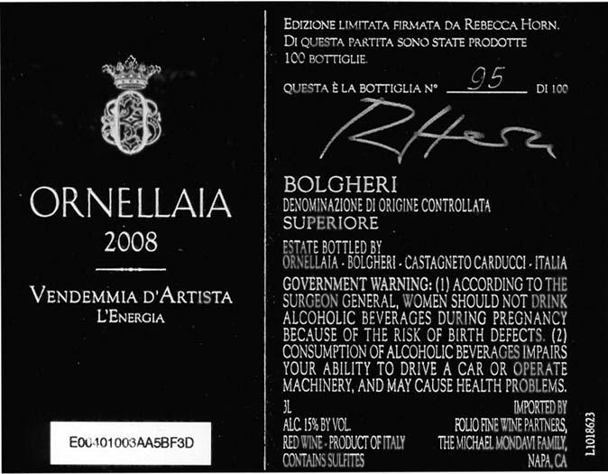 Vendemmia L'artista