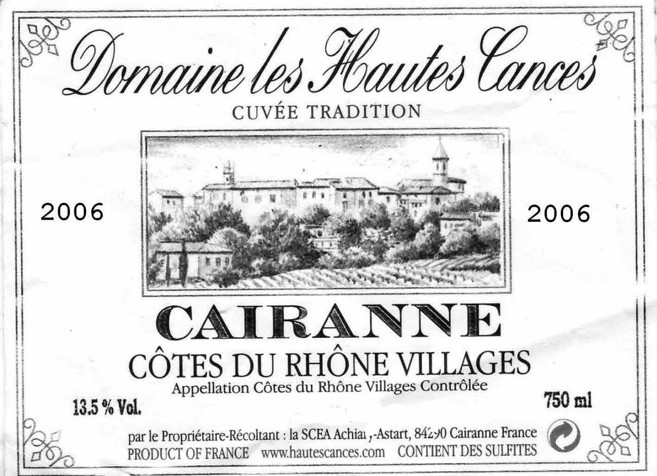 Cairanne Blanc