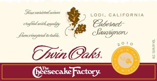 Twin Oaks Cheesecake Factory
