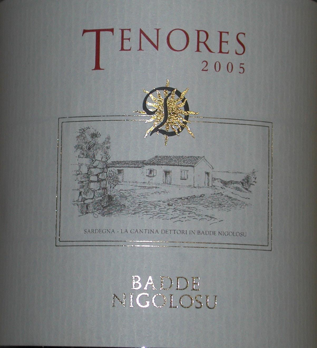 Tenores Red Wine