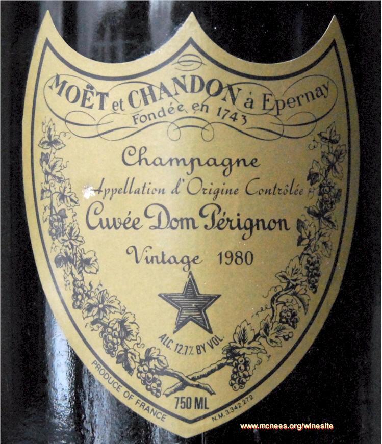 Cuvée Dom Perignon Vintage