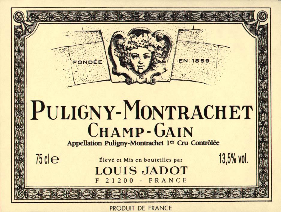 Fighting Puligny Montrachet 1er Cru Champ Gain