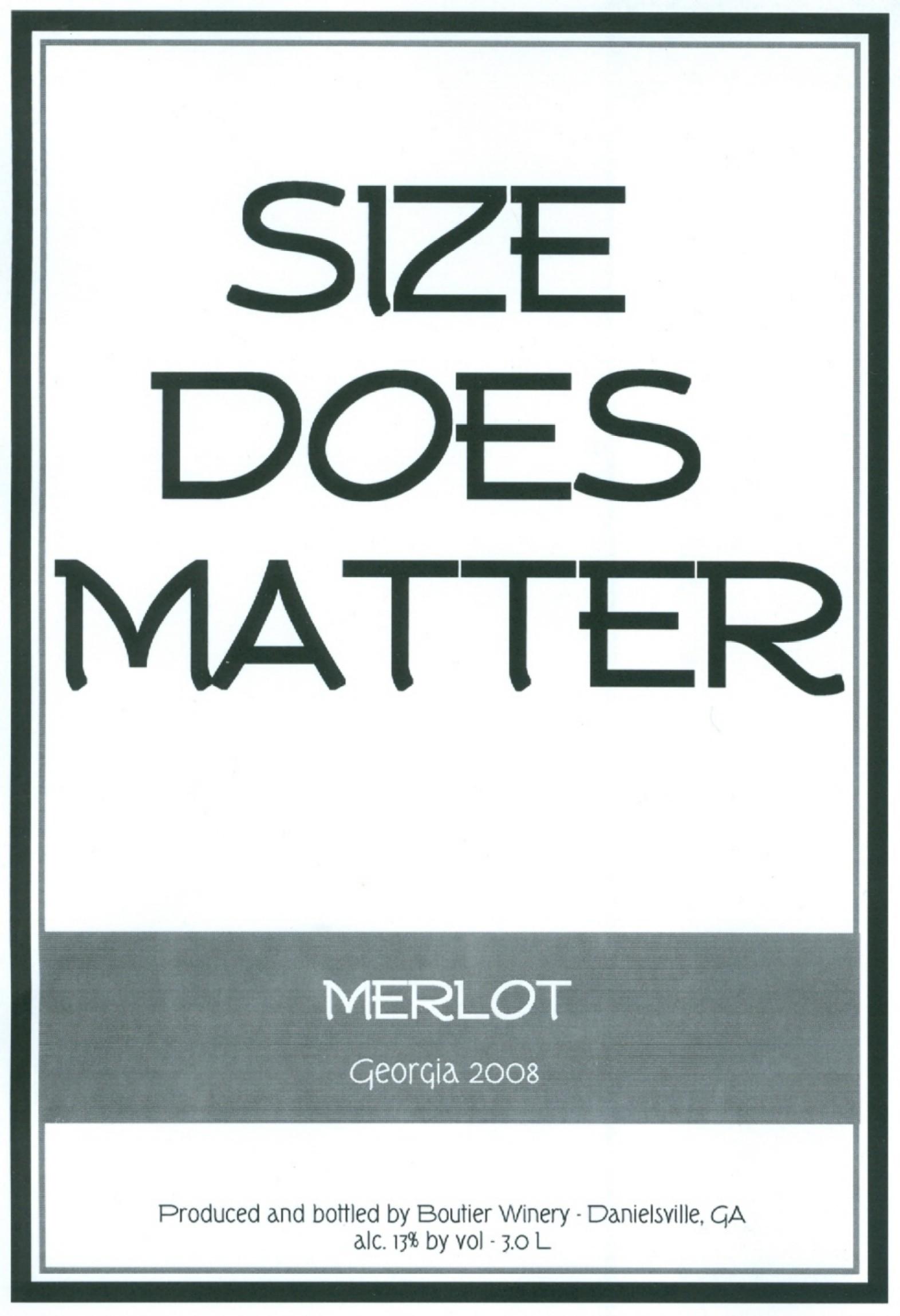 Size Does Matter