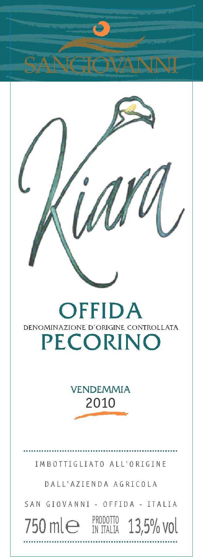 Kiara Offida Pecorino