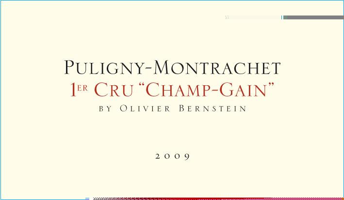 1er Cru 'Champ-Gain'