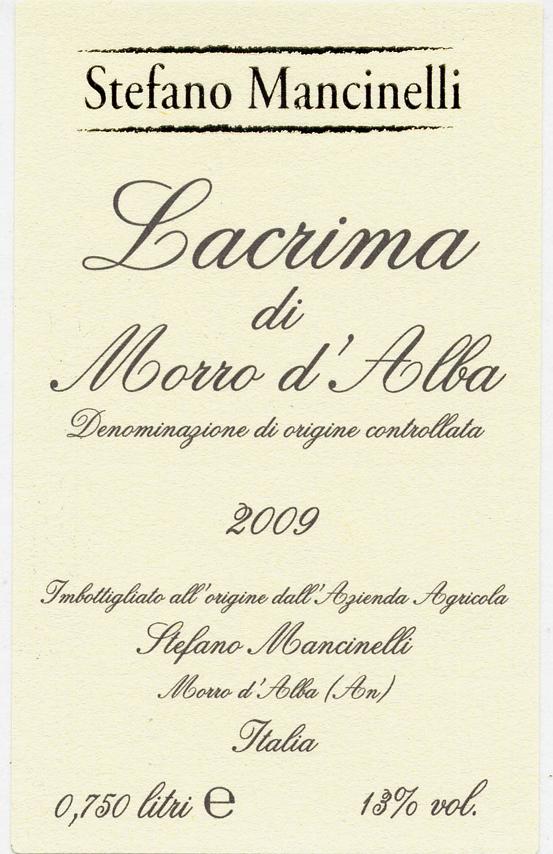 Lacrima di Morro d'Alba