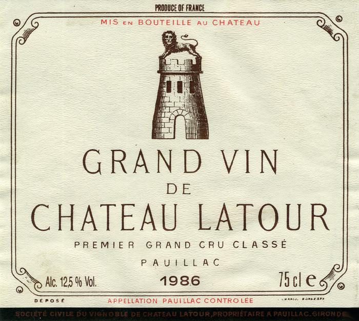 Grand Vin de Chateau Latour