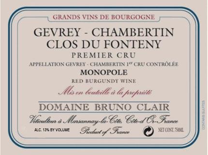 Clos du Fonteny