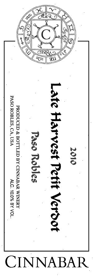 Late Harvest Petit Verdot