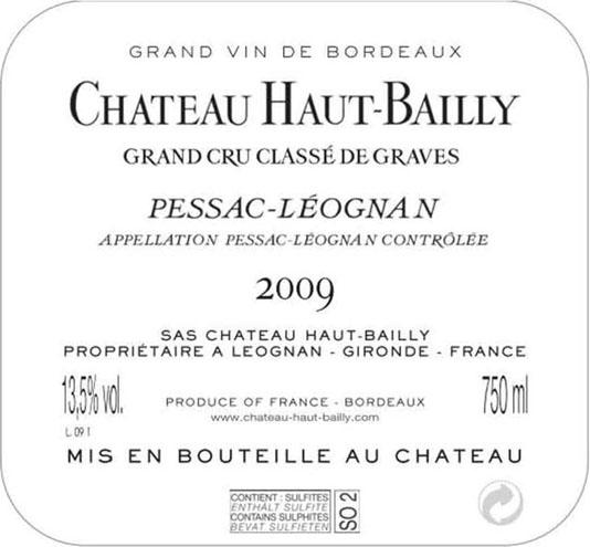 Chateau Haut - Bailly Grand Vin De Bordeaux