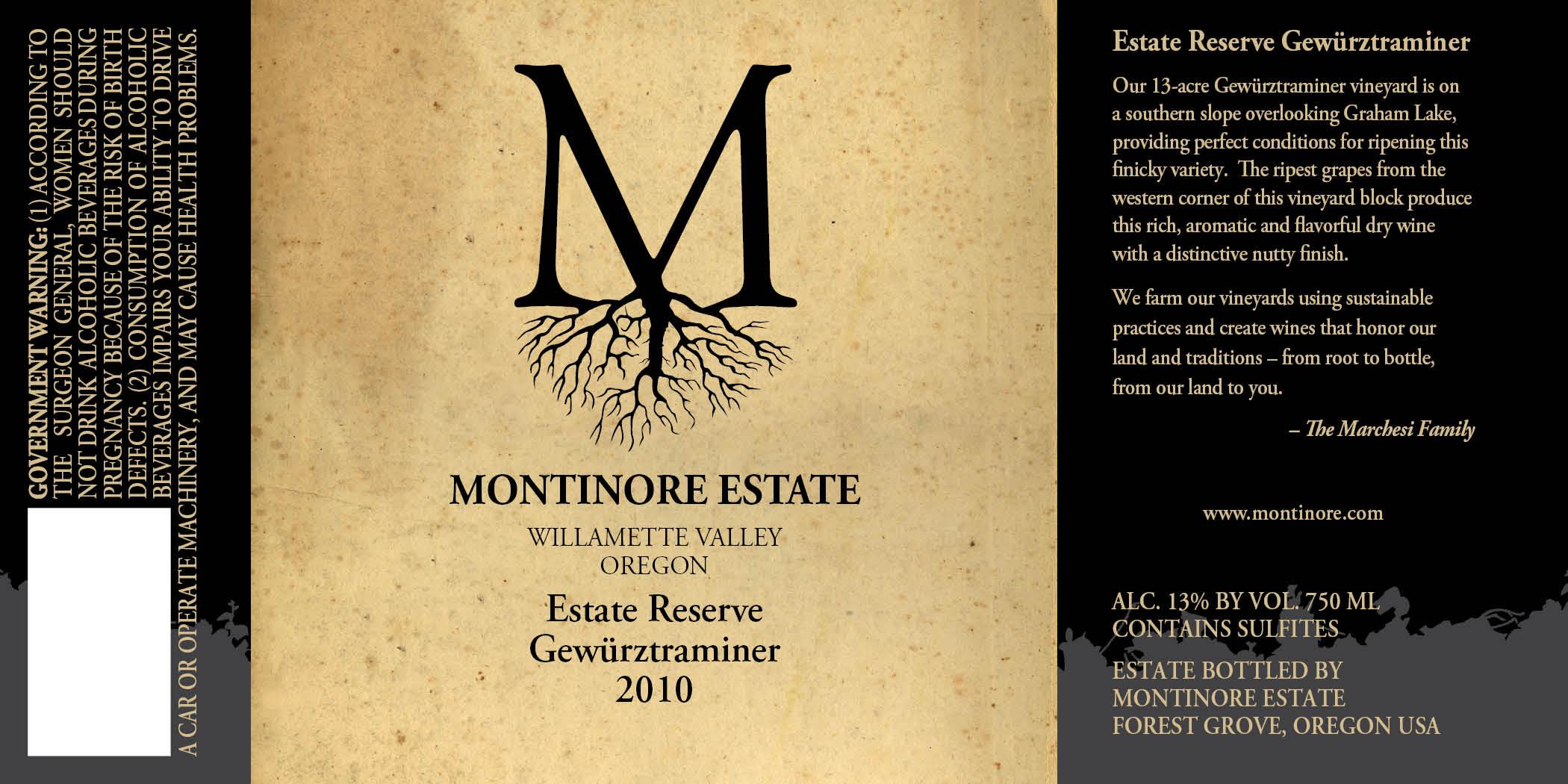Estate Reserve Gewürztraminer