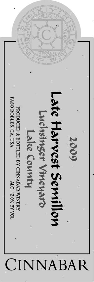 Late Harvest Semillon