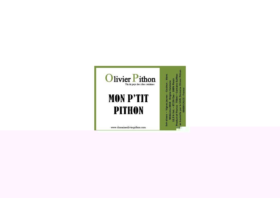 Mon P'tit Pithon Blanc