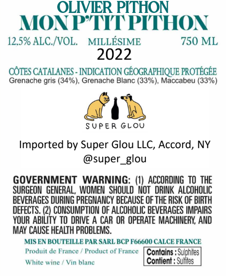 Mon P'tit Pithon Blanc