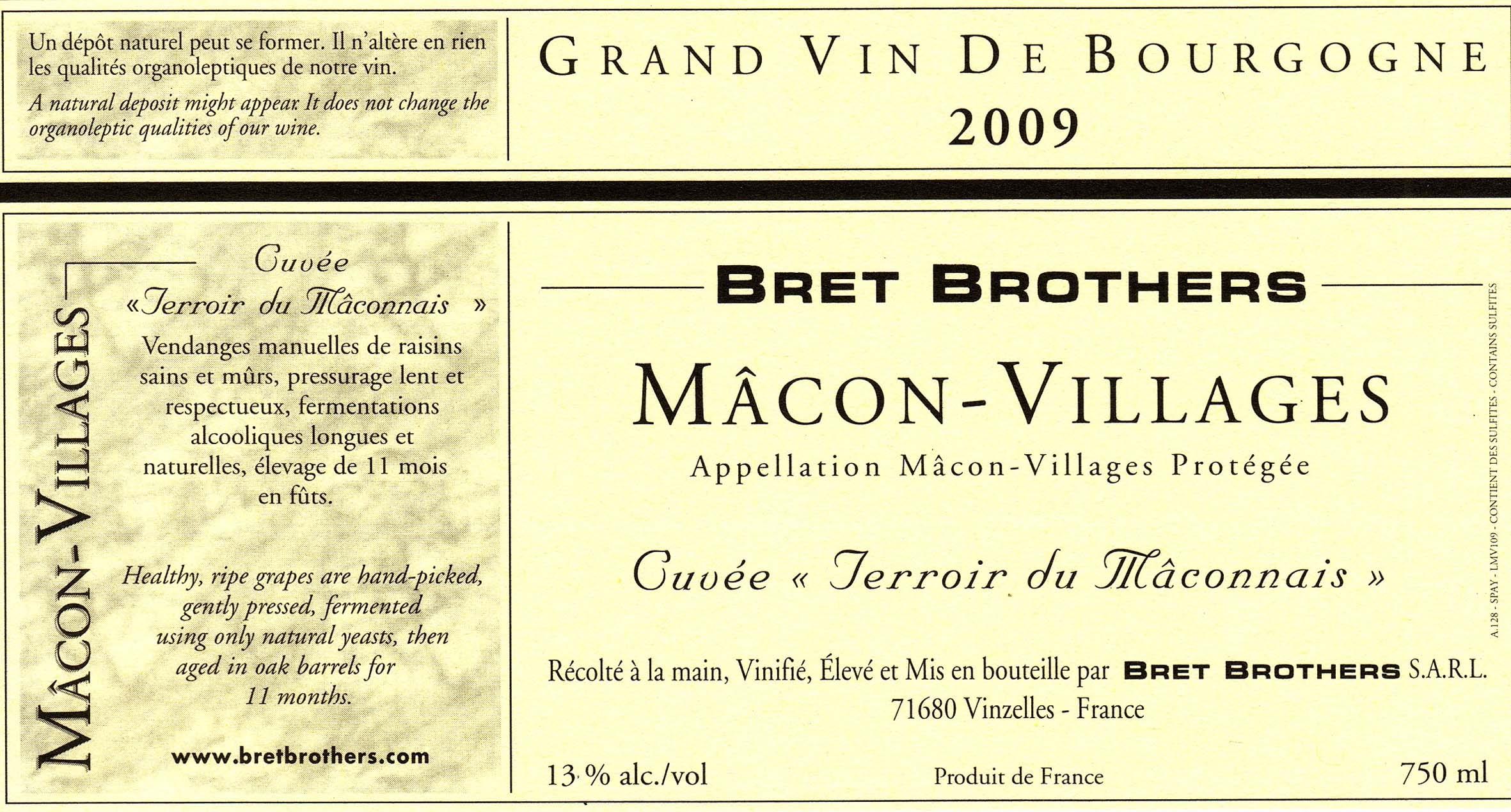 Cuvee Terroir Du Maconnais