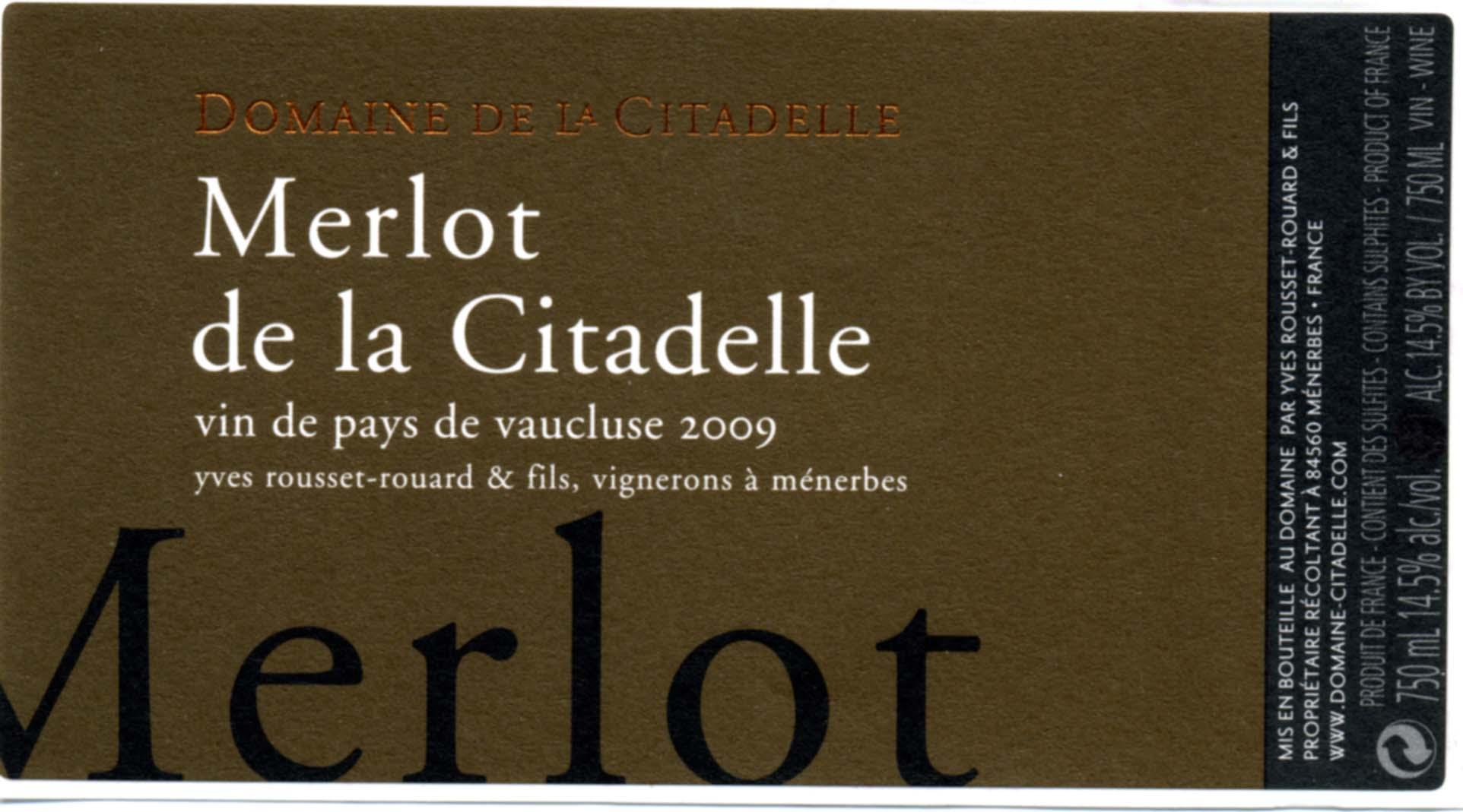de la Citadelle
