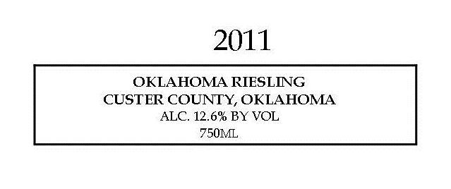 Oklahoma Riesling