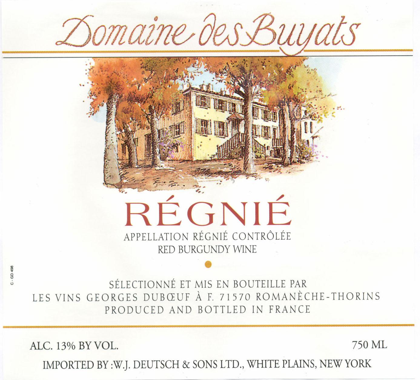 Domaine Des Buyats