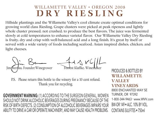 Dry Riesling