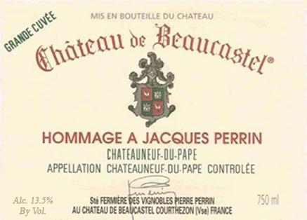 Hommage a Jacques Perrin