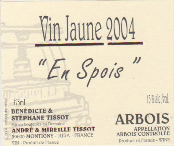 Vin Jaune En Spois