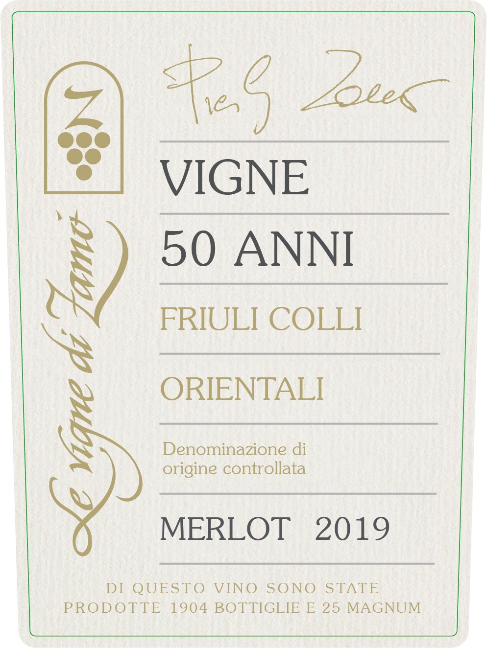 Vigne 50 Anni