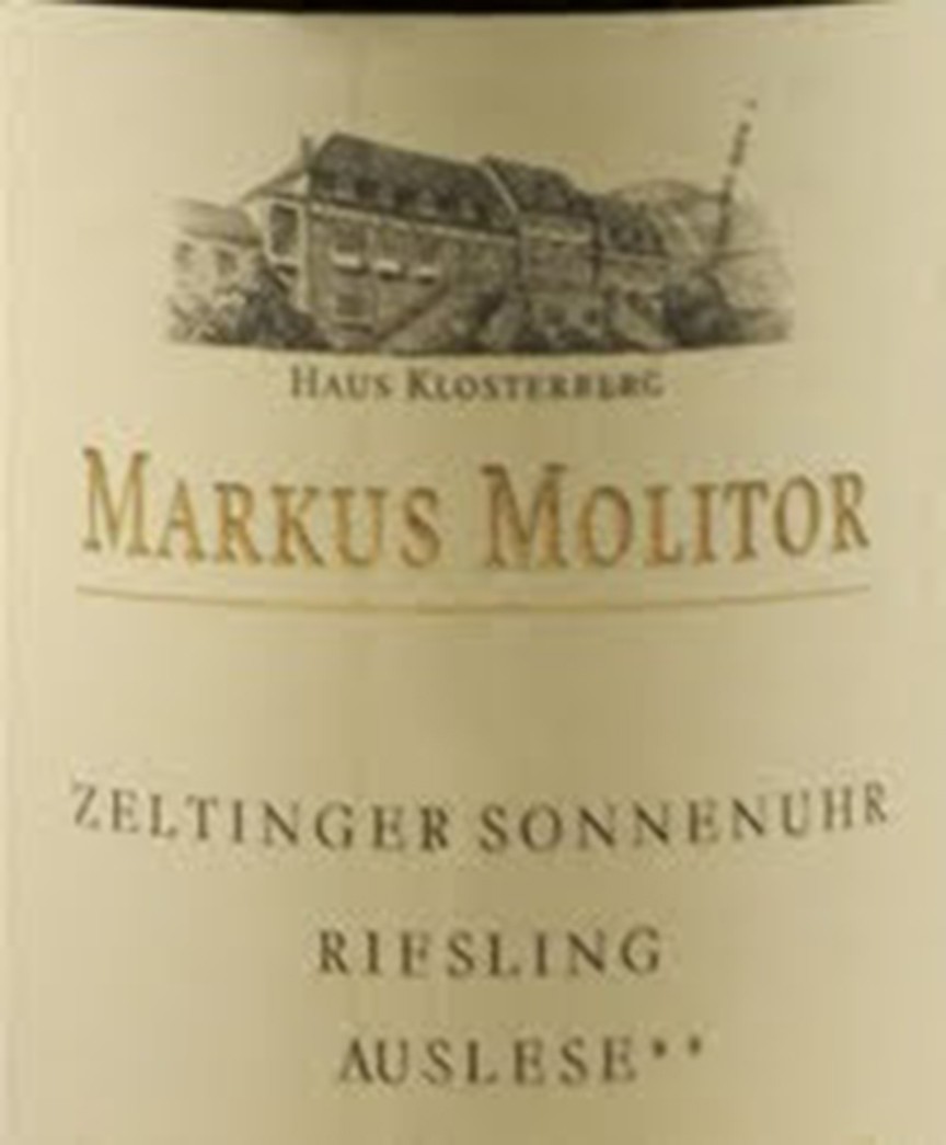 Zeltinger Sonnenuhr Riesling Auslese Two Stars