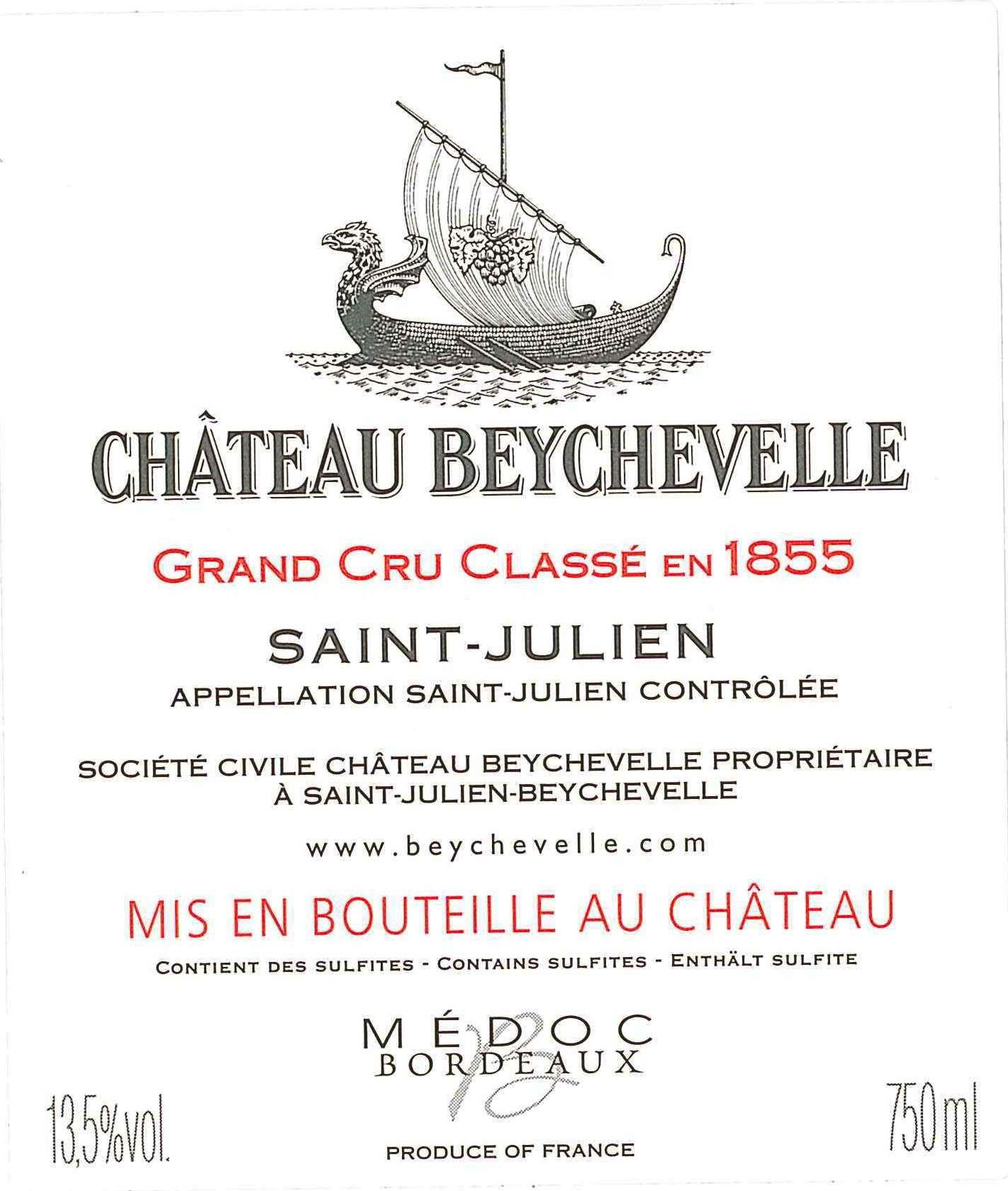 Château Beychevelle Grand Vin