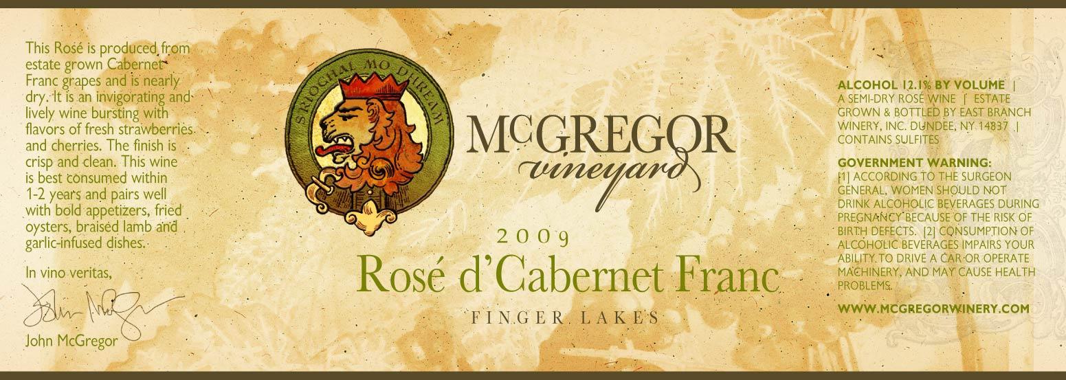 Rosé d'Cabernet Franc