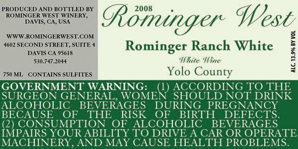 Rominger Ranch White