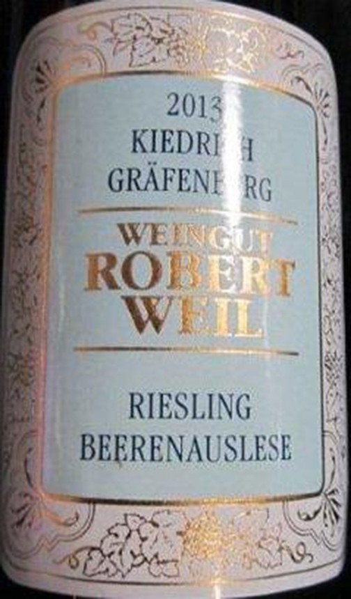 Kiedrich Grafenberg Riesling Beerenauslese