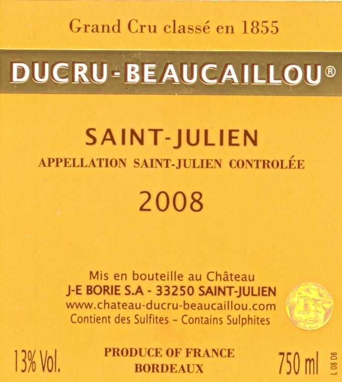 Ducru-Beaucaillou Grand Vin