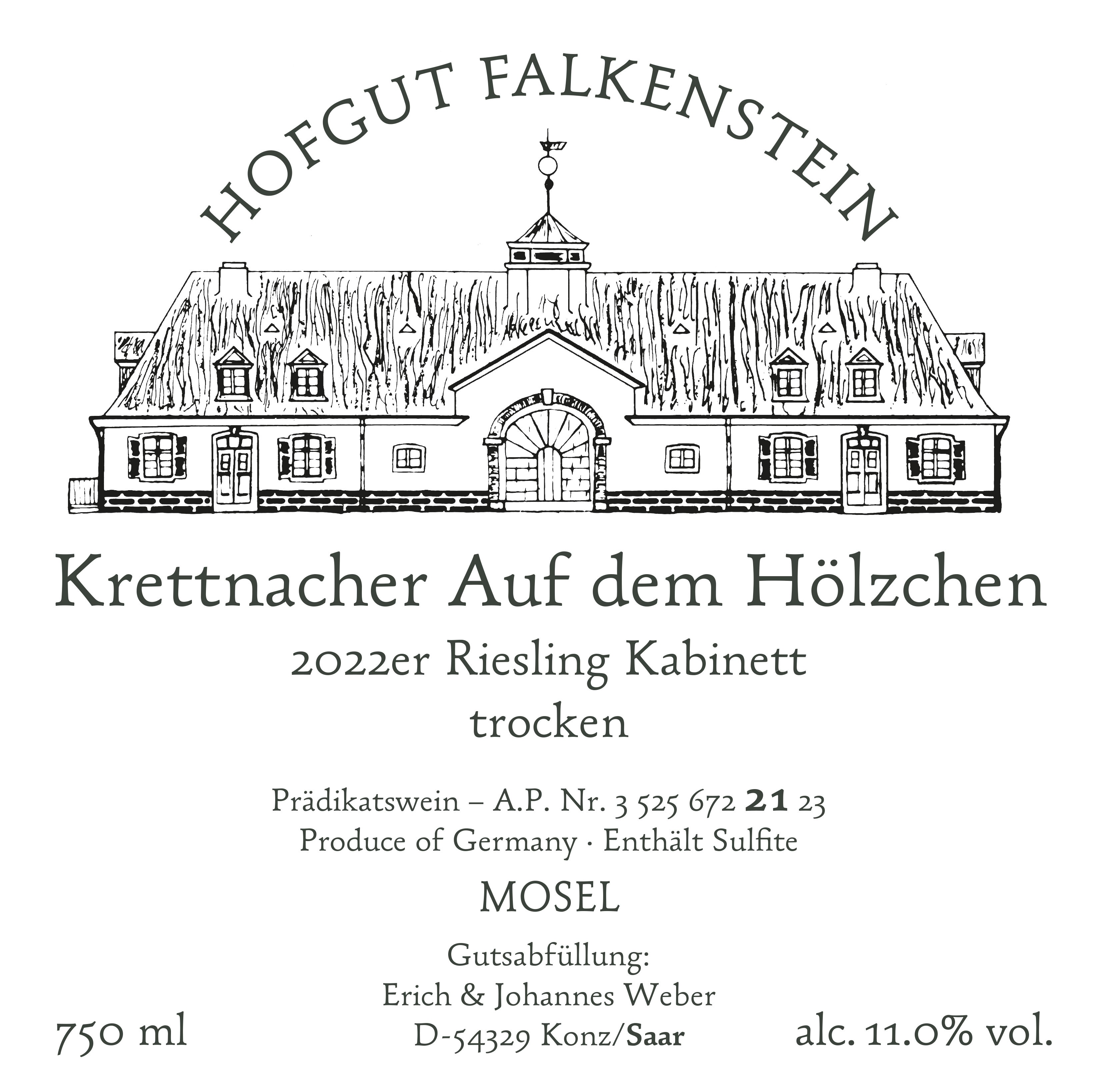 Krettnacher Auf Dem Hölzchen Kabinett Trocken