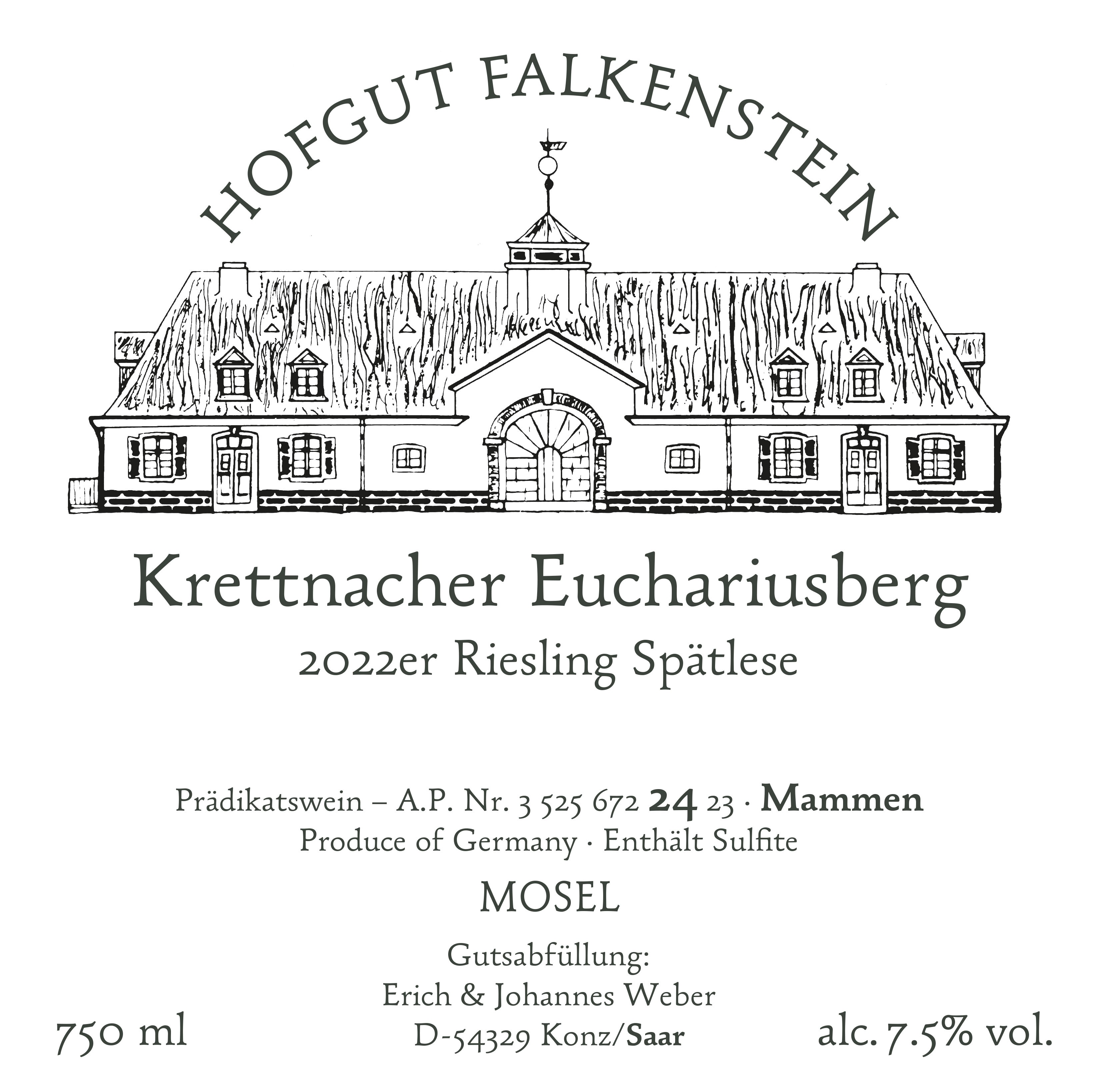 Krettnacher Euchariusberg Spätlese
