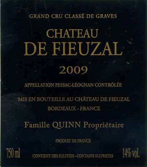 Grand Cru Classé De Graves