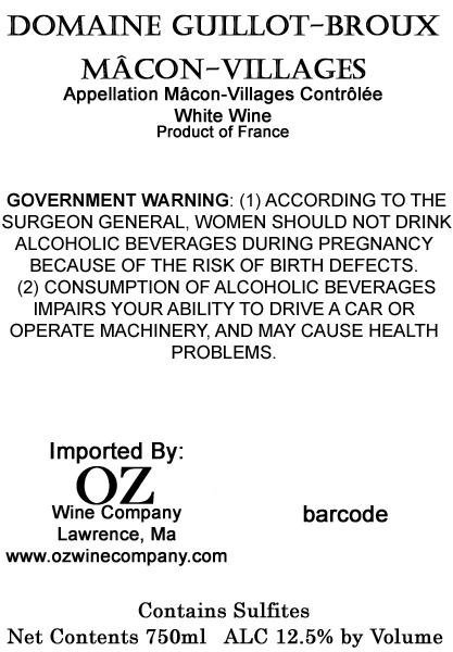 Mâcon - Villages L16