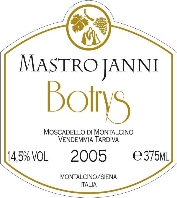 Botrys Moscadello Di Montalcino Vendemmia Tardiva