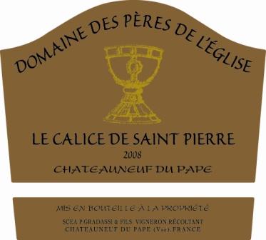 Le Calice De Saint Pierre