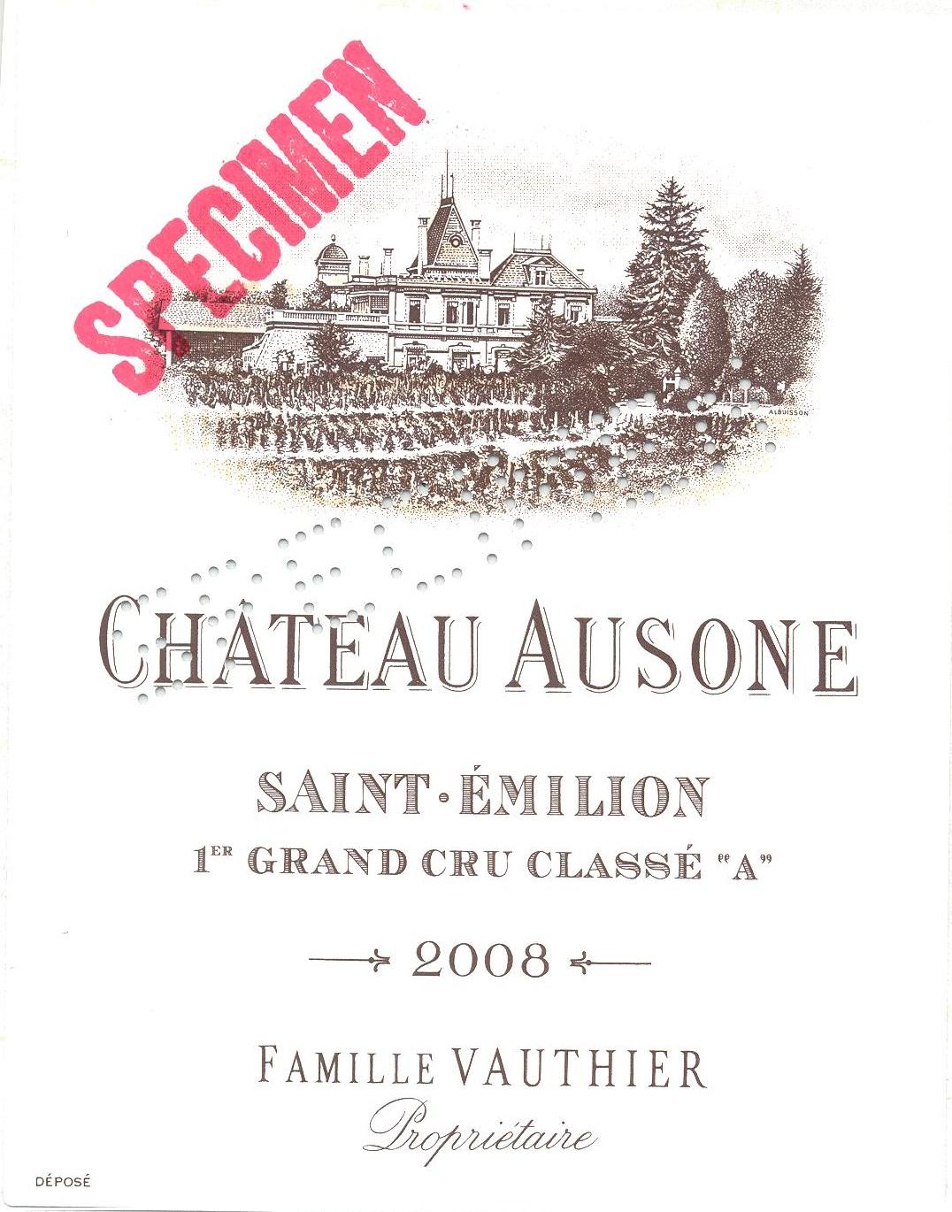 Château Ausone 1er Grand Cru Classé
