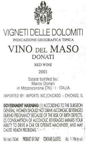 Vino Del Maso