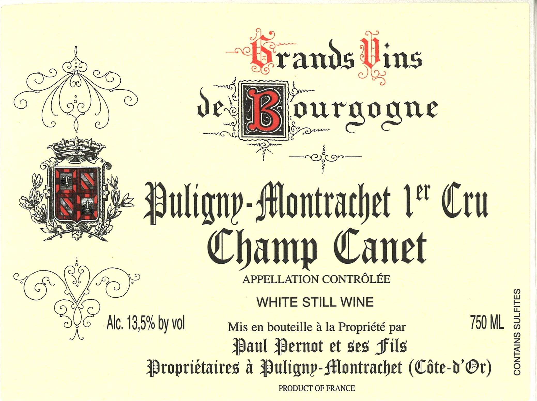 Puligny-Montrachet 1er Cru Champ Canet