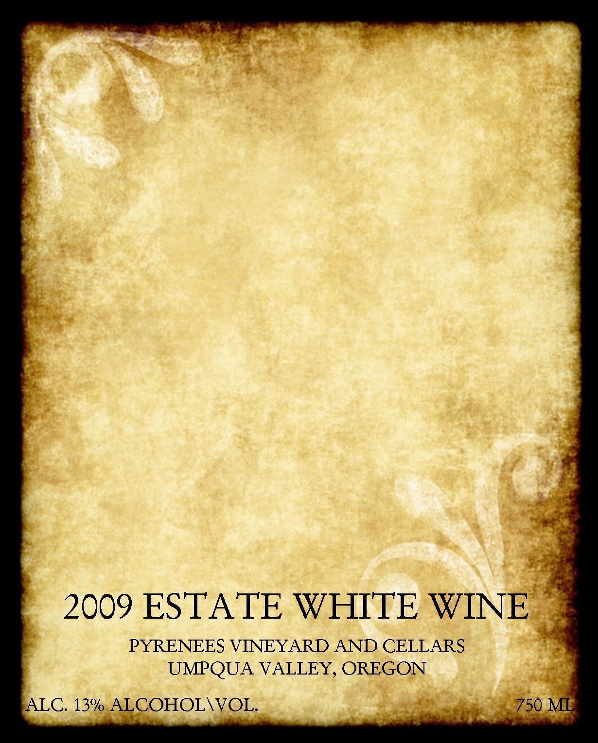 Estate White Wine