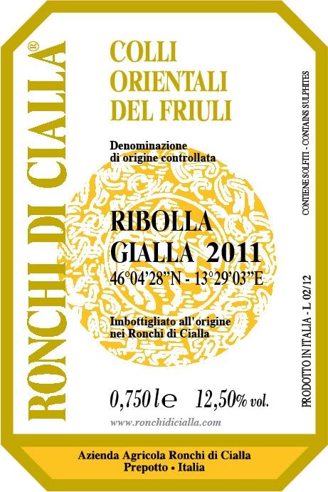 Ronchi Di Cialla Colli Orientali Del Friuli