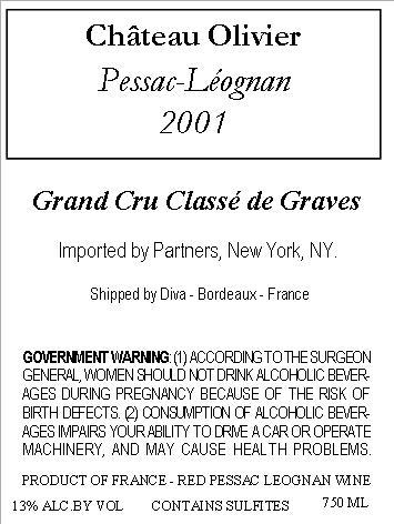 Grand Cru Classé de Graves