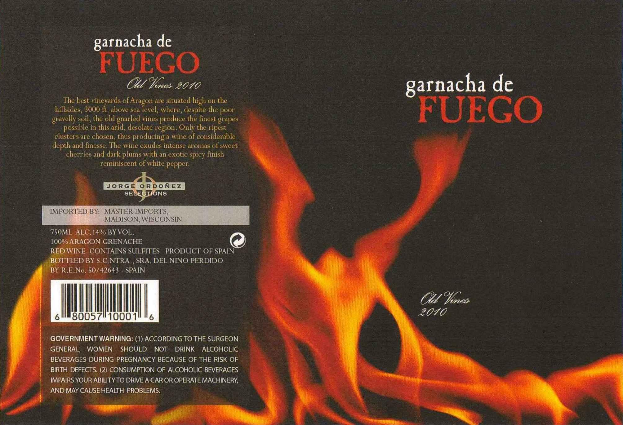 garnacha de FUEGO